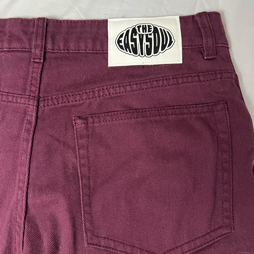 maroon easysoul/h&m jeans